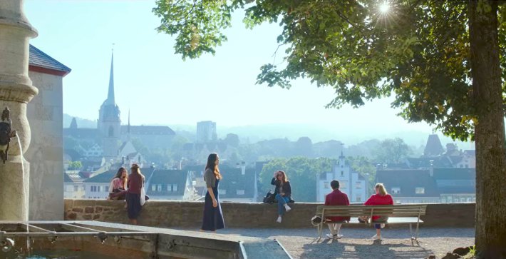 Ubicación de la película "Crash Landing on You" en Suiza Zurich