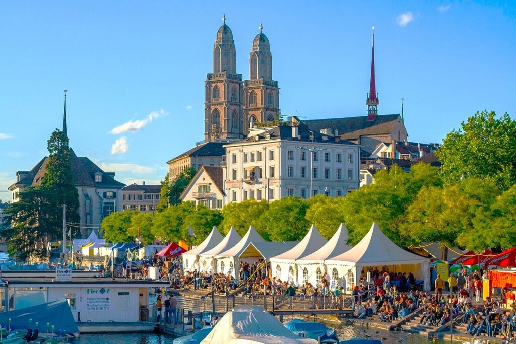 City Tour privado para una escala larga de 7 a 8 horas en el aeropuerto de Zurich