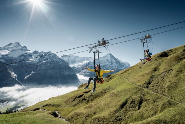 Guided guided excursion to the swiss Alps with the best panoramic view